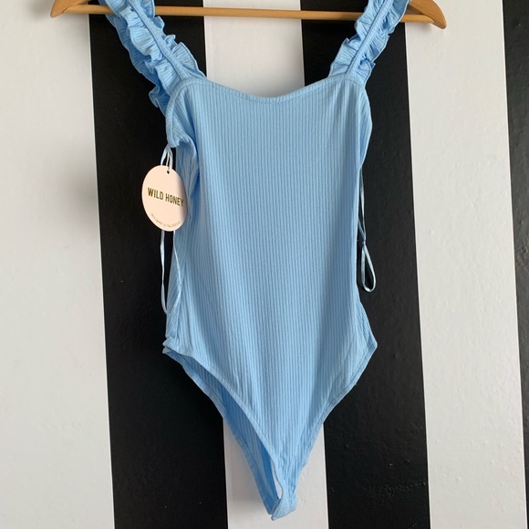 Wild Honey ruffle detail bodysuit - Picture 2 of 4